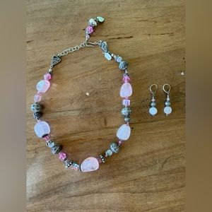 Tres Jolie Necklace & Earrings set